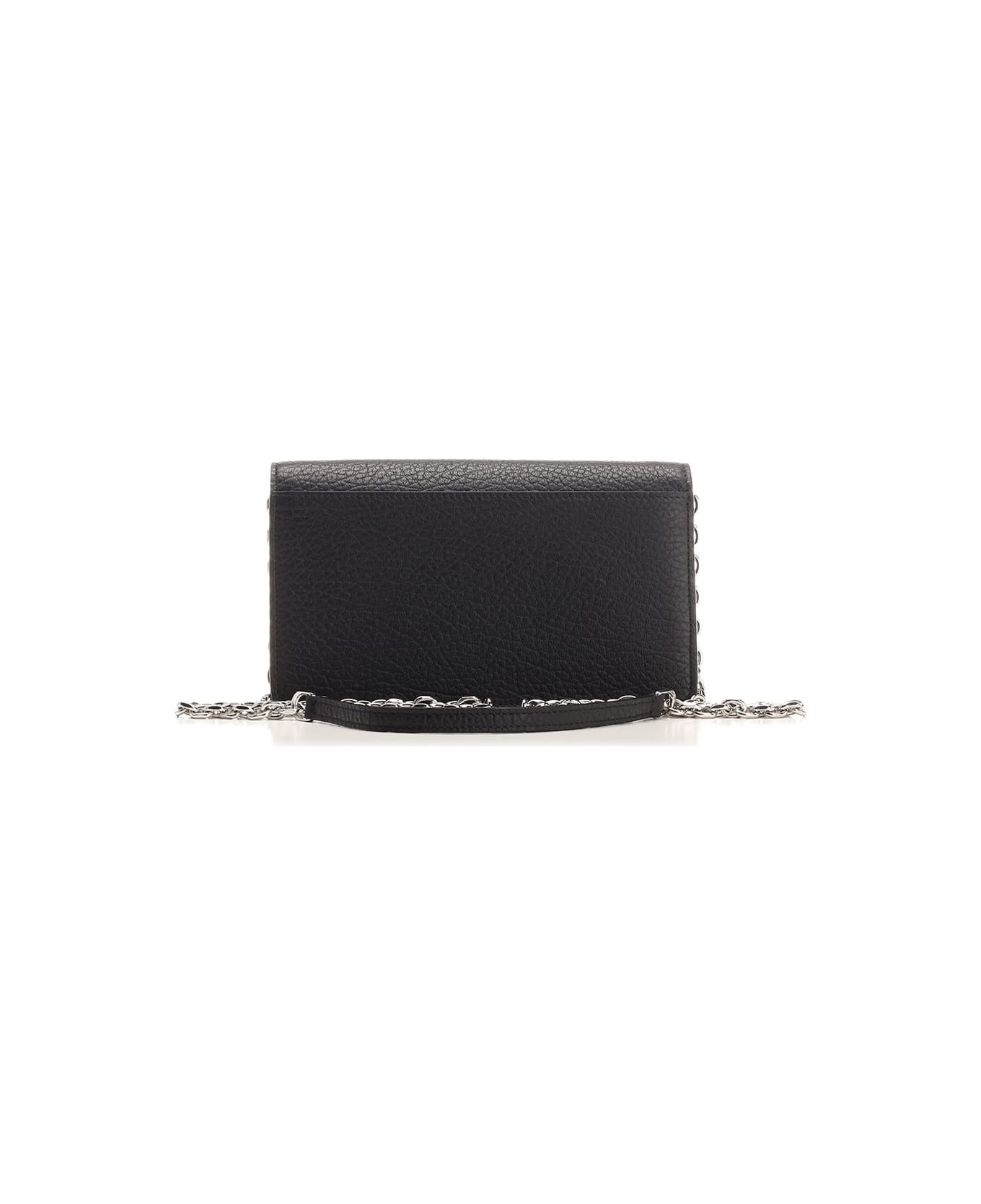 Maison Margiela Wallet On Chain - Black