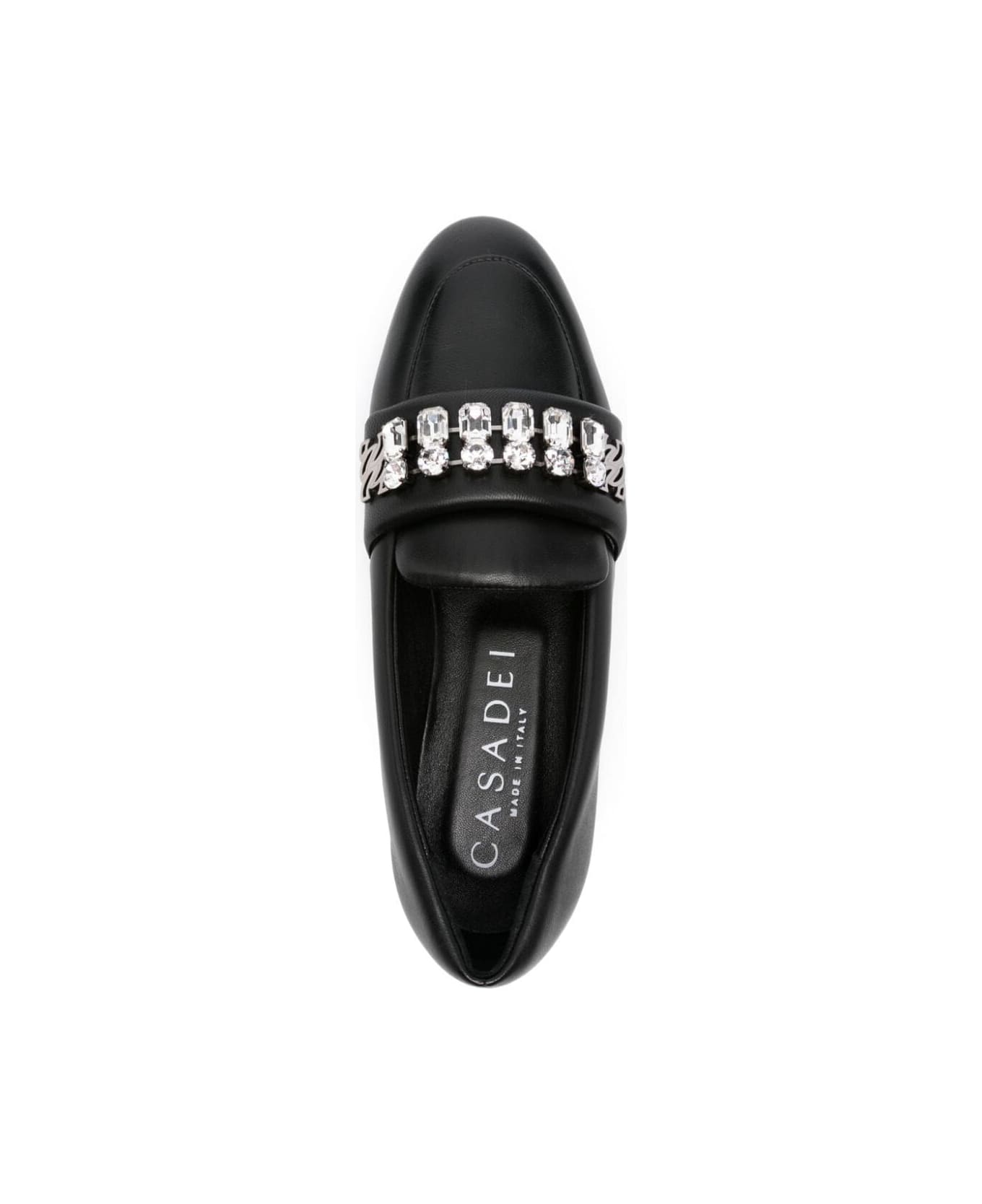 Casadei Puff Loafer - Blk Black