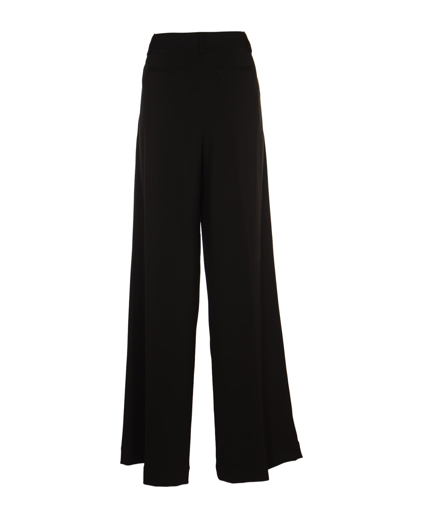 Myths Long-length Buttoned Trousers - Black