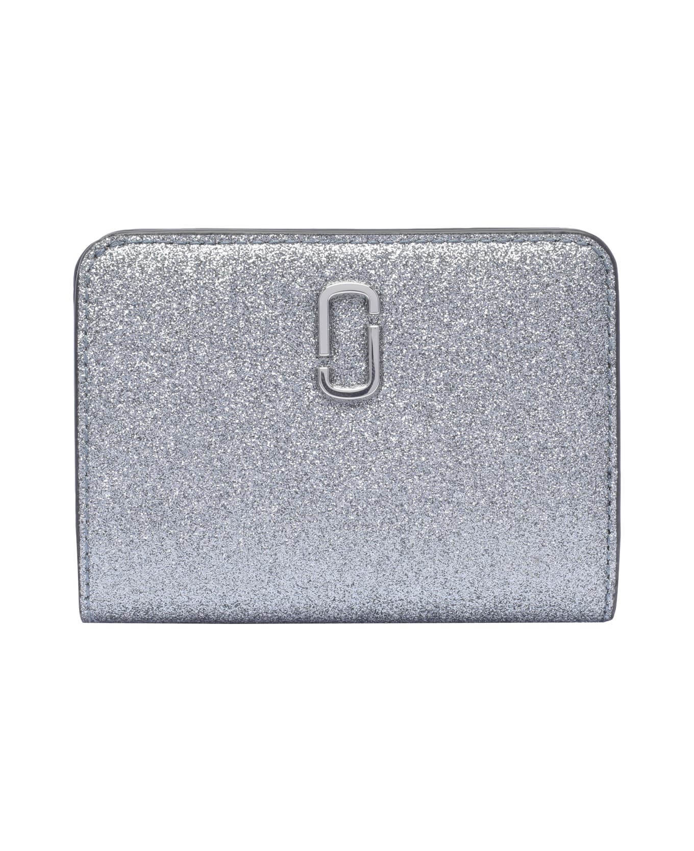 Marc Jacobs The Mini Compact Wallet - Silver