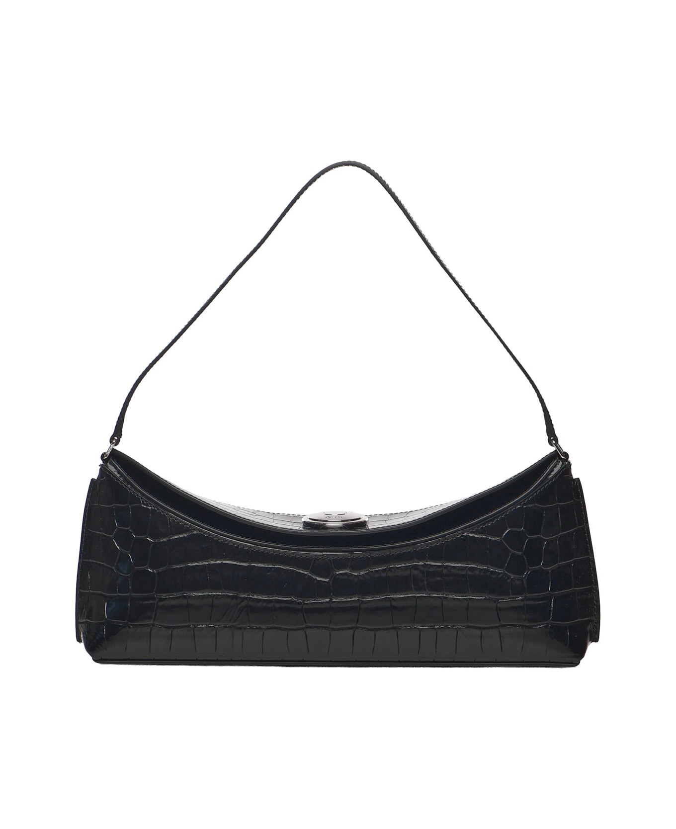 Jacquemus 
la Pochette Ovalo
 Shoulder Bag - Black