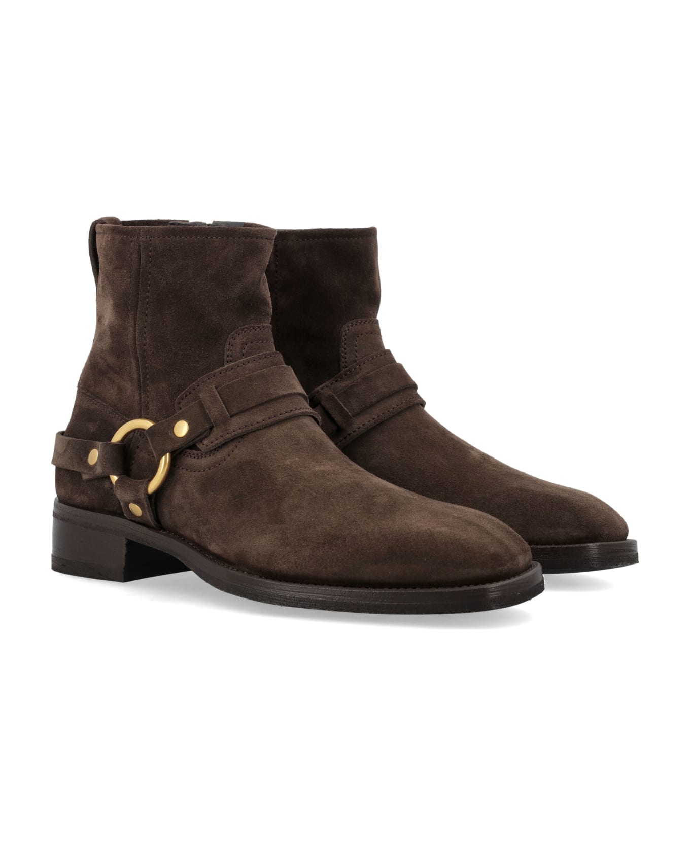 Tom Ford Cavendish Harness Boots - WOOD