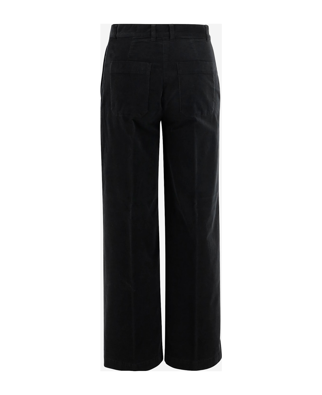 QL2 Mami Stretch Cotton Pants - Black