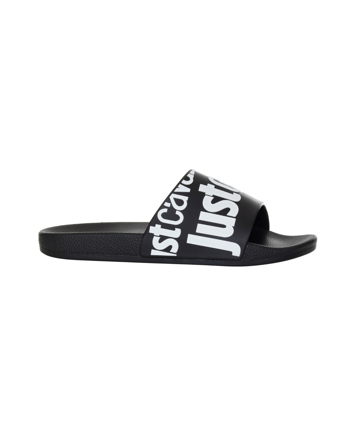 Just Cavalli Pool Slides - Black
