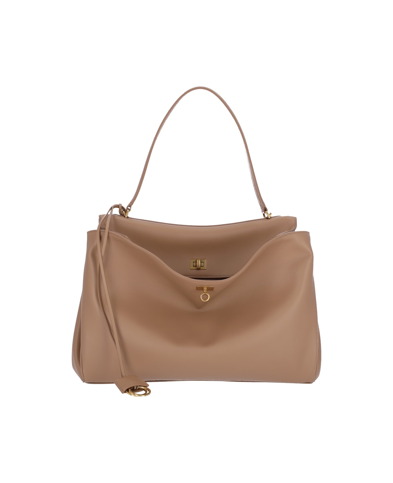 Balenciaga 
rodeo
 Large Handbag - Beige