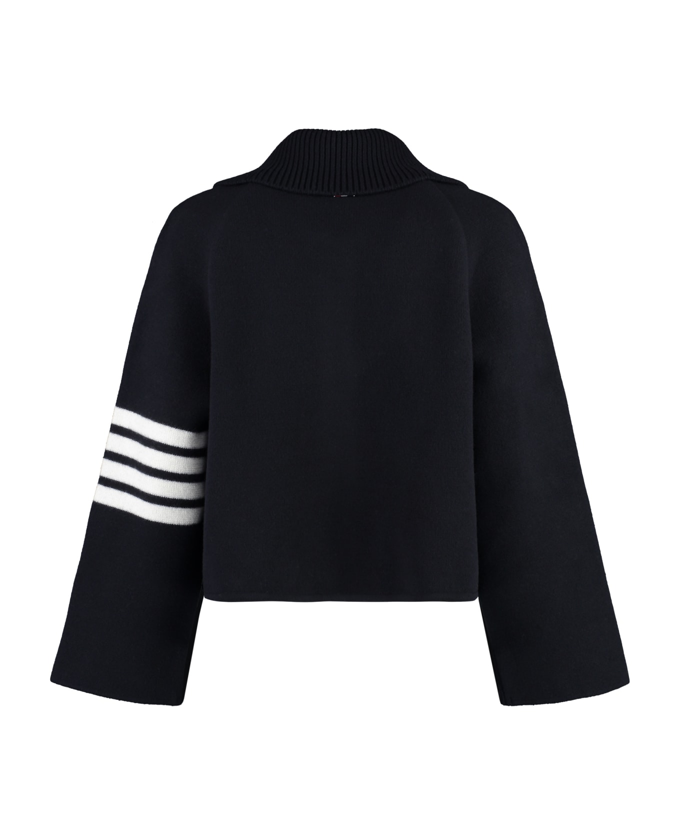 Thom Browne Virgin Wool Jacket - Navy
