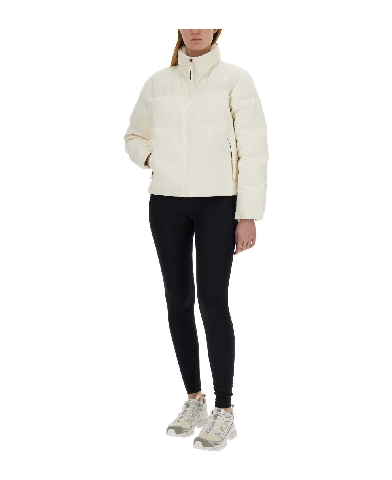 The North Face Jacket With Logo - WHITE