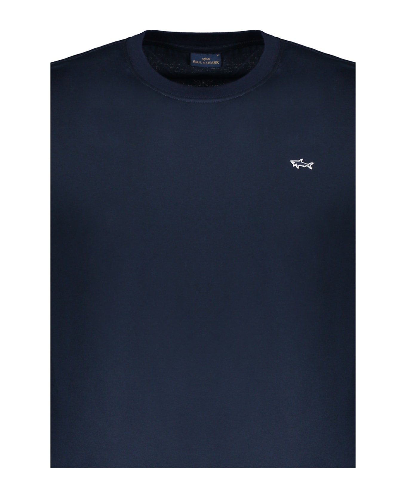 Paul&Shark Cotton T-shirt - blue