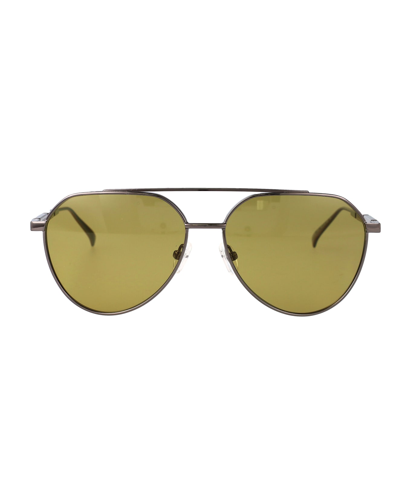 Alexander McQueen Eyewear Am0478s Sunglasses - RUTHENIUM-RUTHENIUM-GREEN