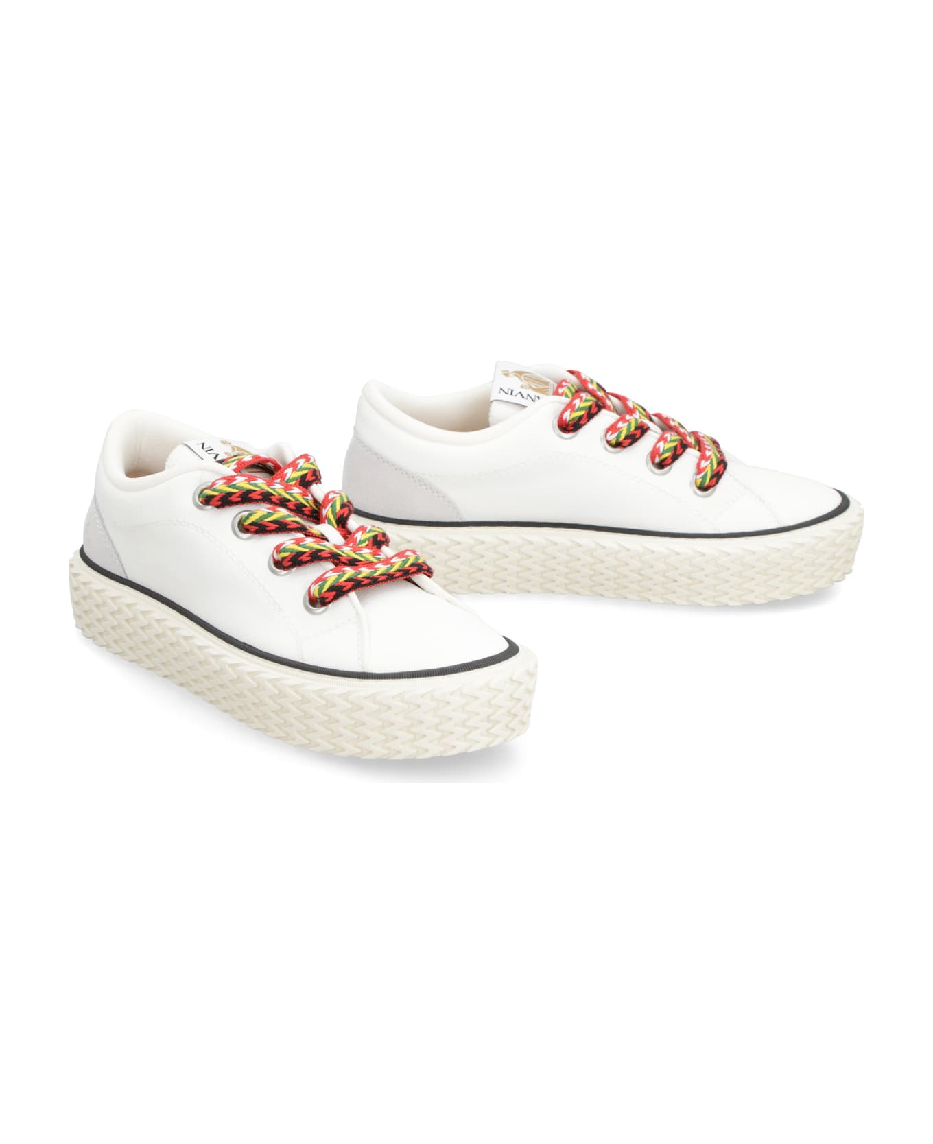 Lanvin Curbies Canvas Sneakers - White スニーカー