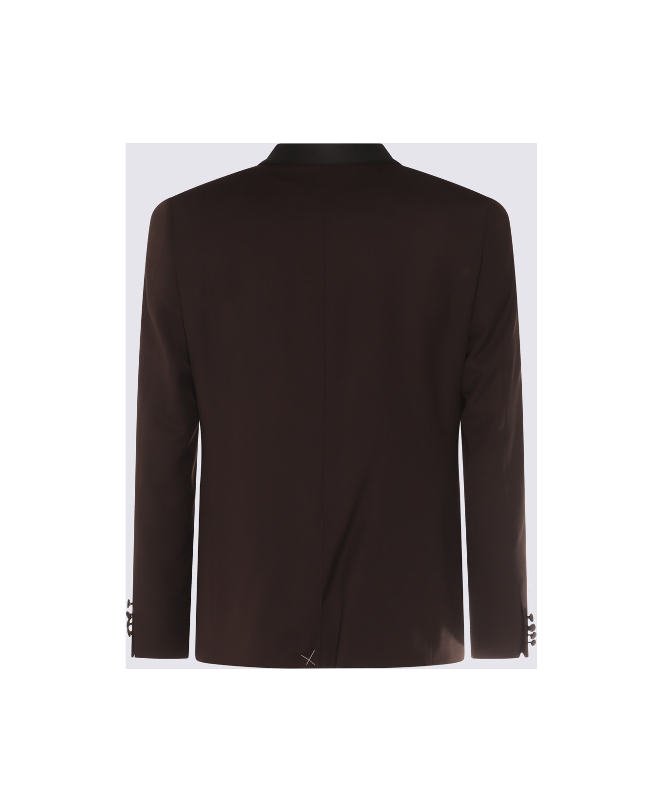 Canali Brown Wool Suits - Brown