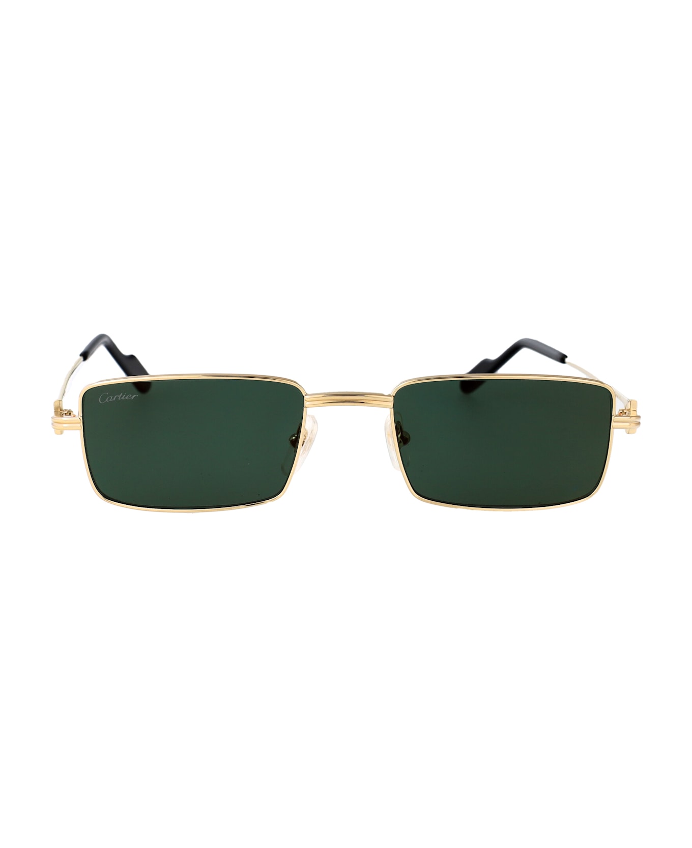 Cartier Eyewear Ct0501s Sunglasses - GOLD GOLD GREEN