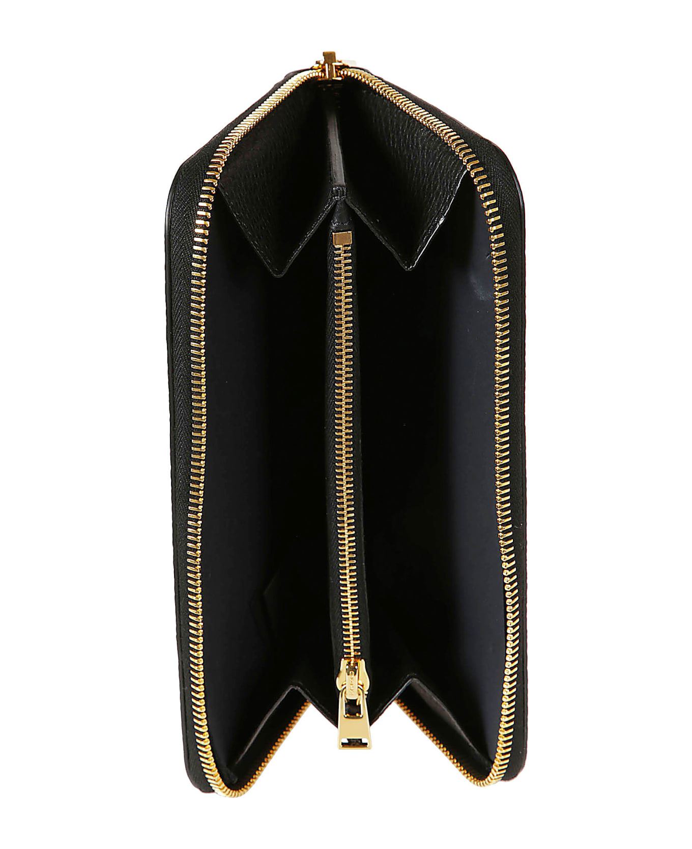 Tom Ford Grained Leather Zip-around Wallet - Black