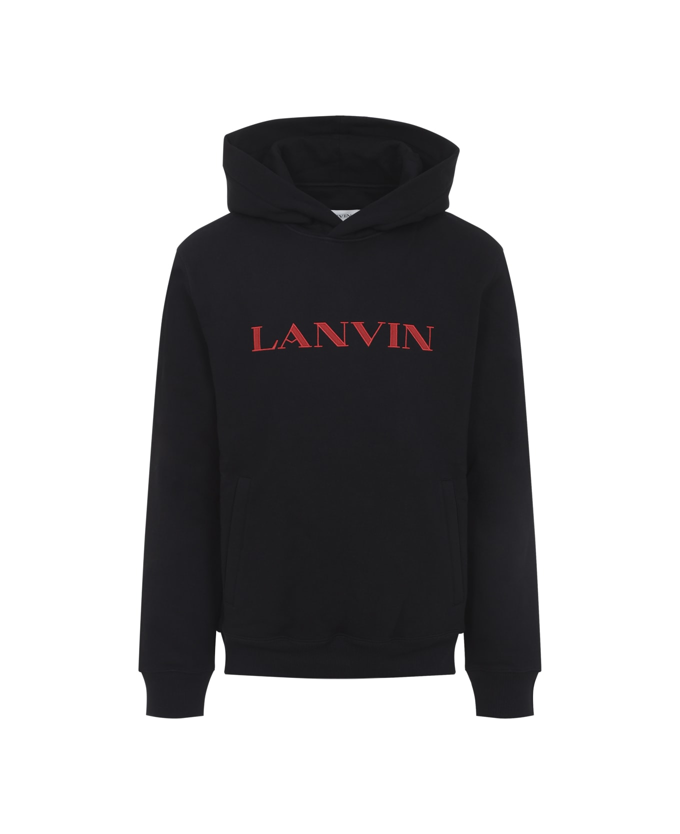 Lanvin Logo Hoodie - Black