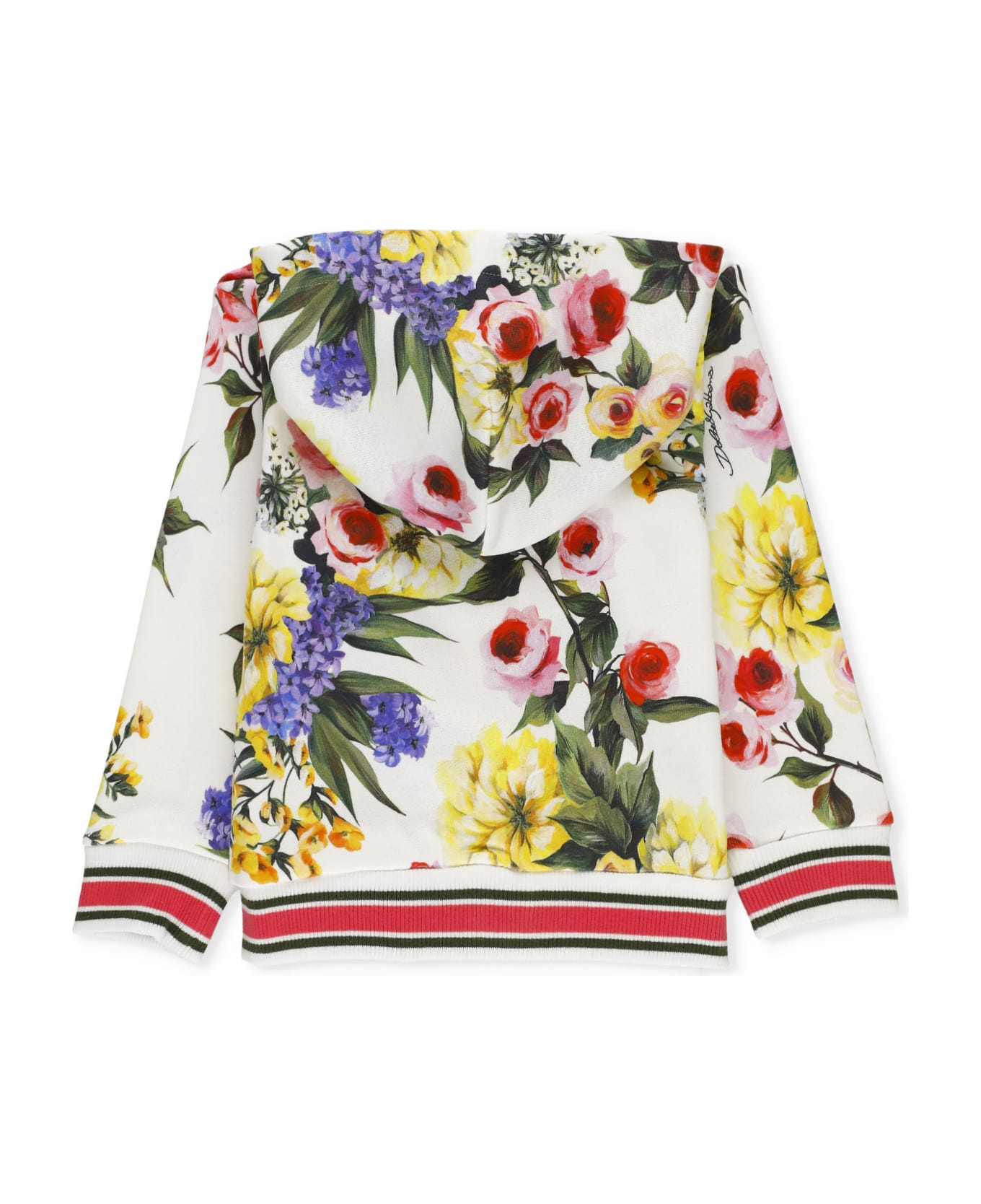 Dolce & Gabbana Flower Power Sweatshirt - White
