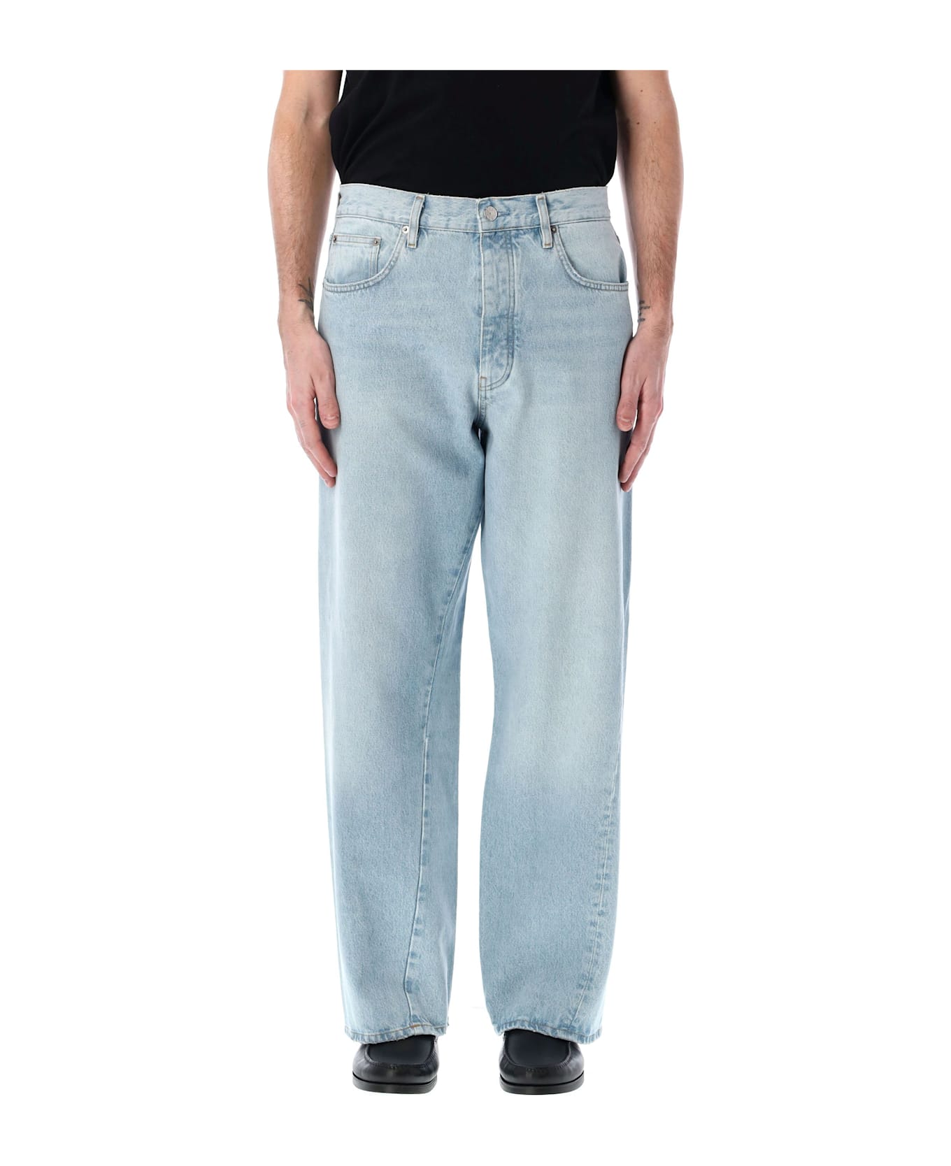 Sunflower Wide Twist Jeans - LIGHT VINTAGE