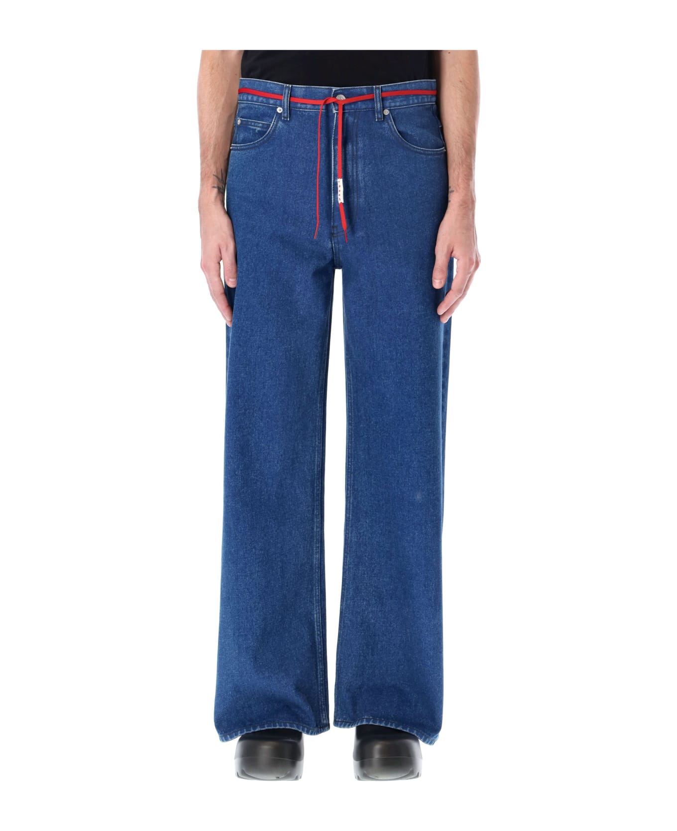 Marni Bleached Coated Denim italist