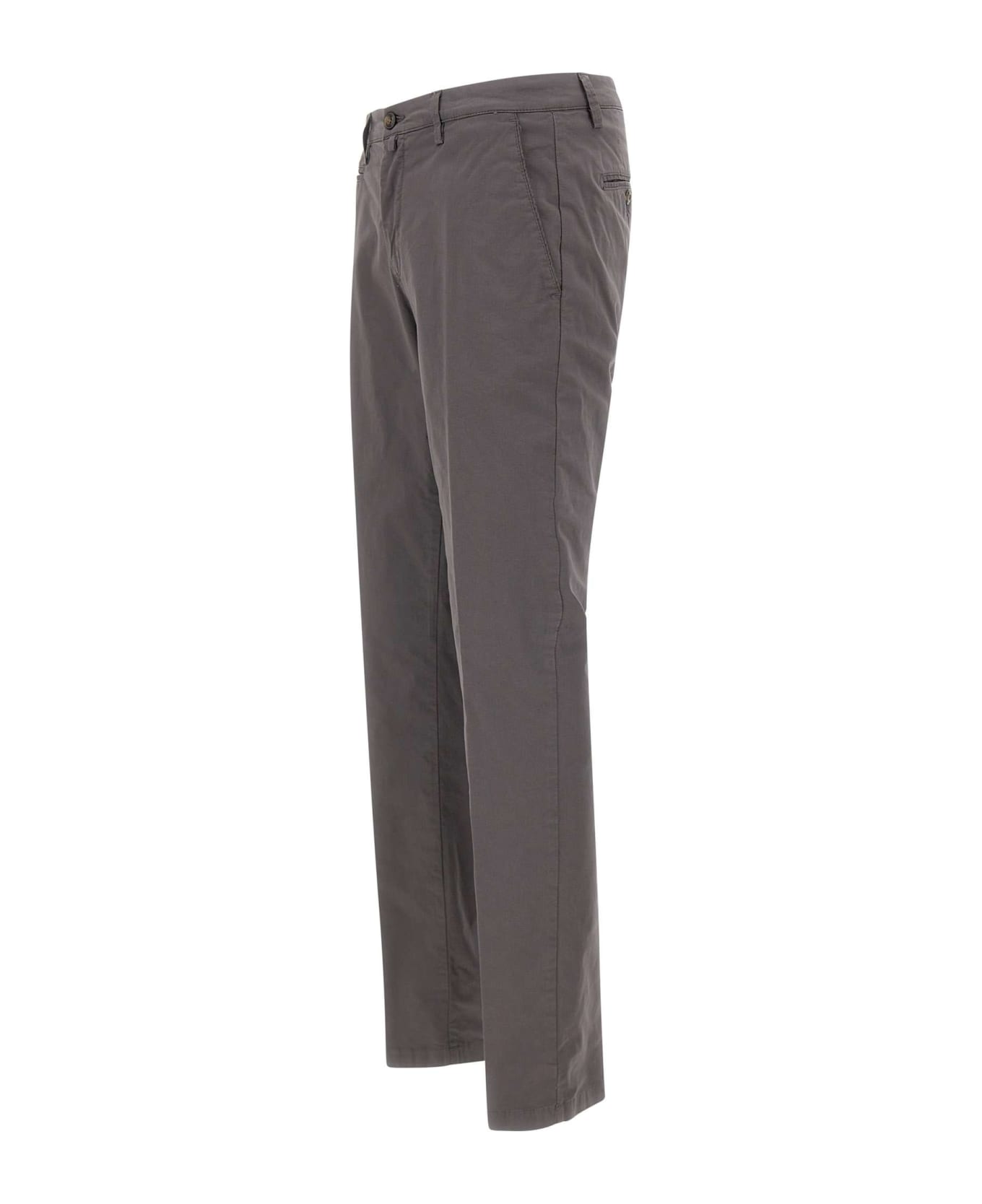 Briglia 1949 "bg05" Cotton Trousers - GREY