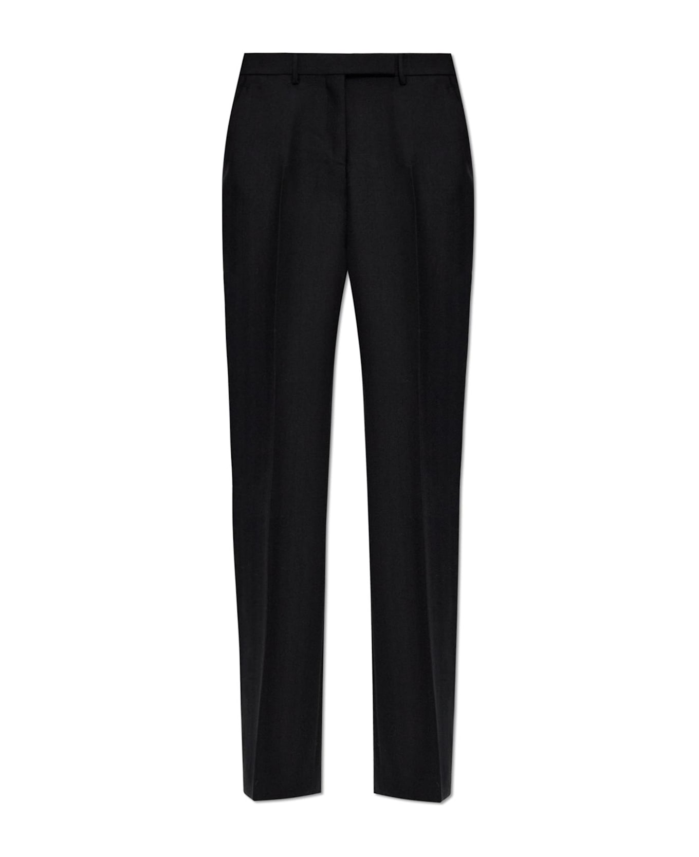 Tom Ford Herringbone Patterned Trousers - BLACK