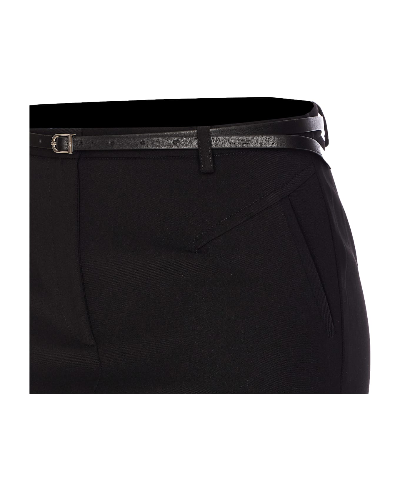Patrizia Pepe Mini Skirt - Black