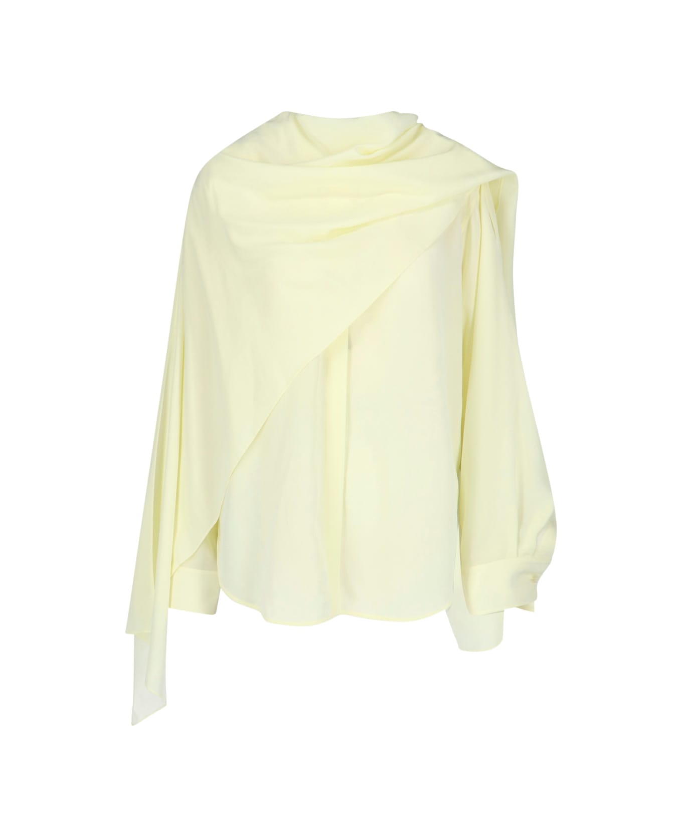 Calvin Klein Draped Shirt 
kiki
 - Yellow