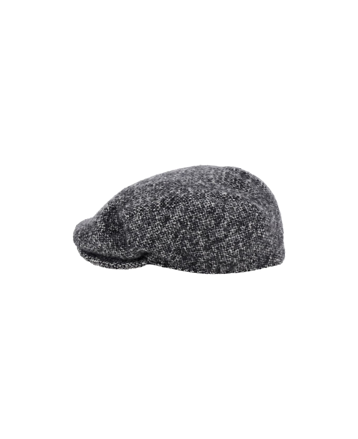 Dolce 
Gabbana Grey Hat With Short Brim In Wool Blend Man - Grey