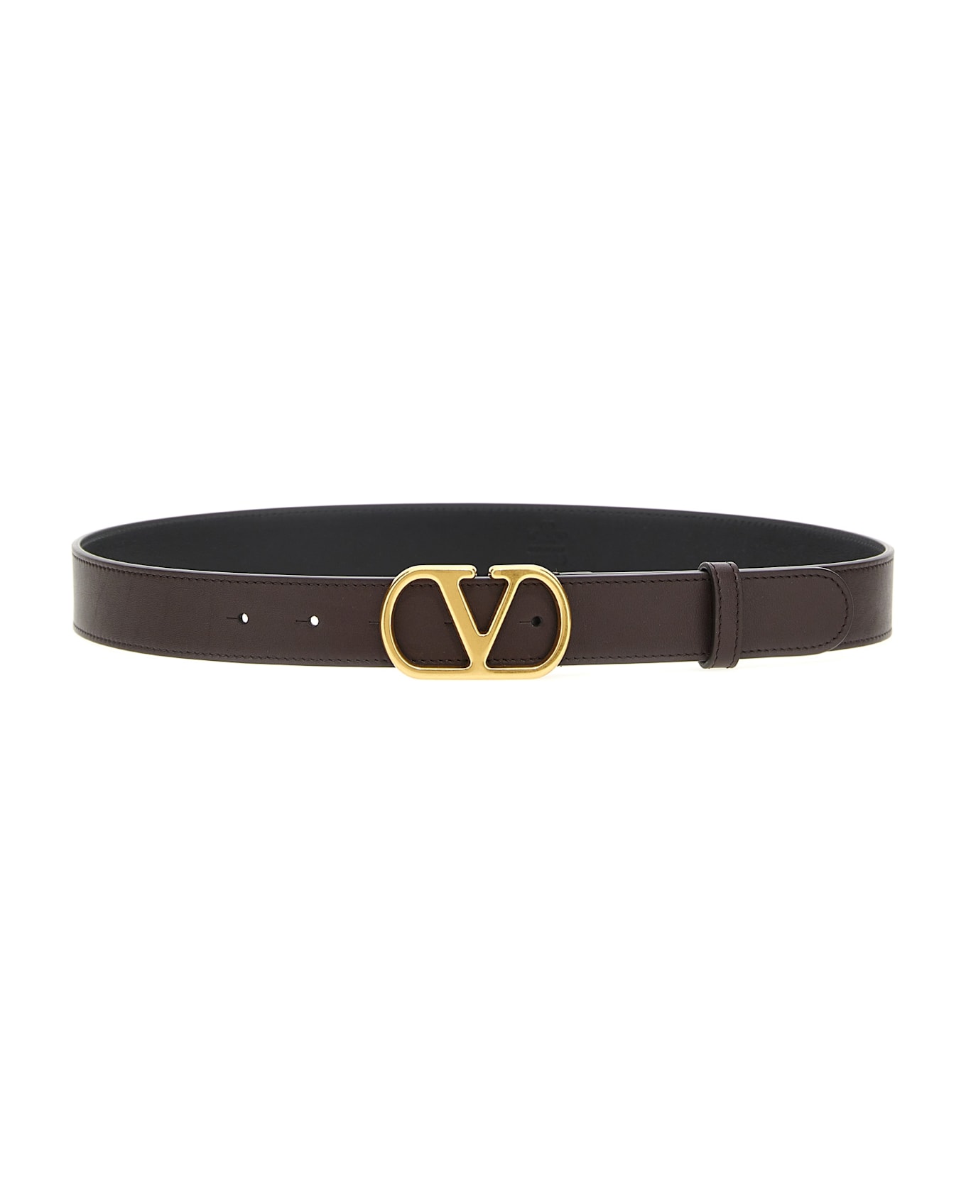 Valentino Garavani 'vlogo Signature' Belt - Brown