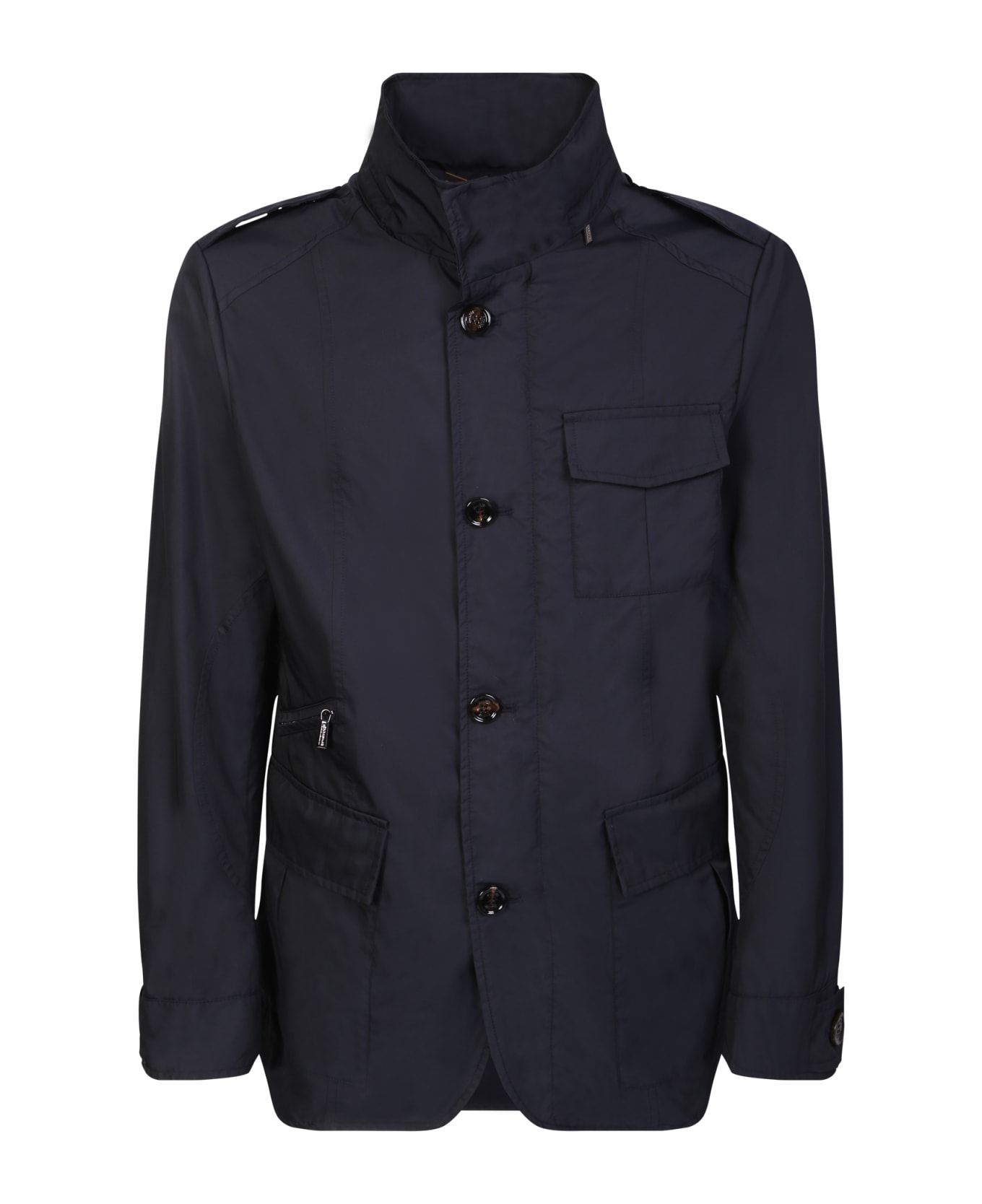 Moorer Blue Porto Jacket - Blue