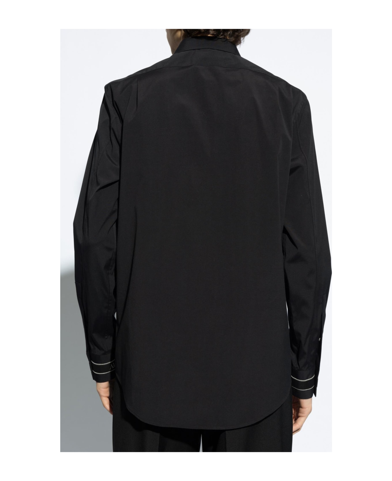 Alexander McQueen Cotton Shirt - Black シャツ