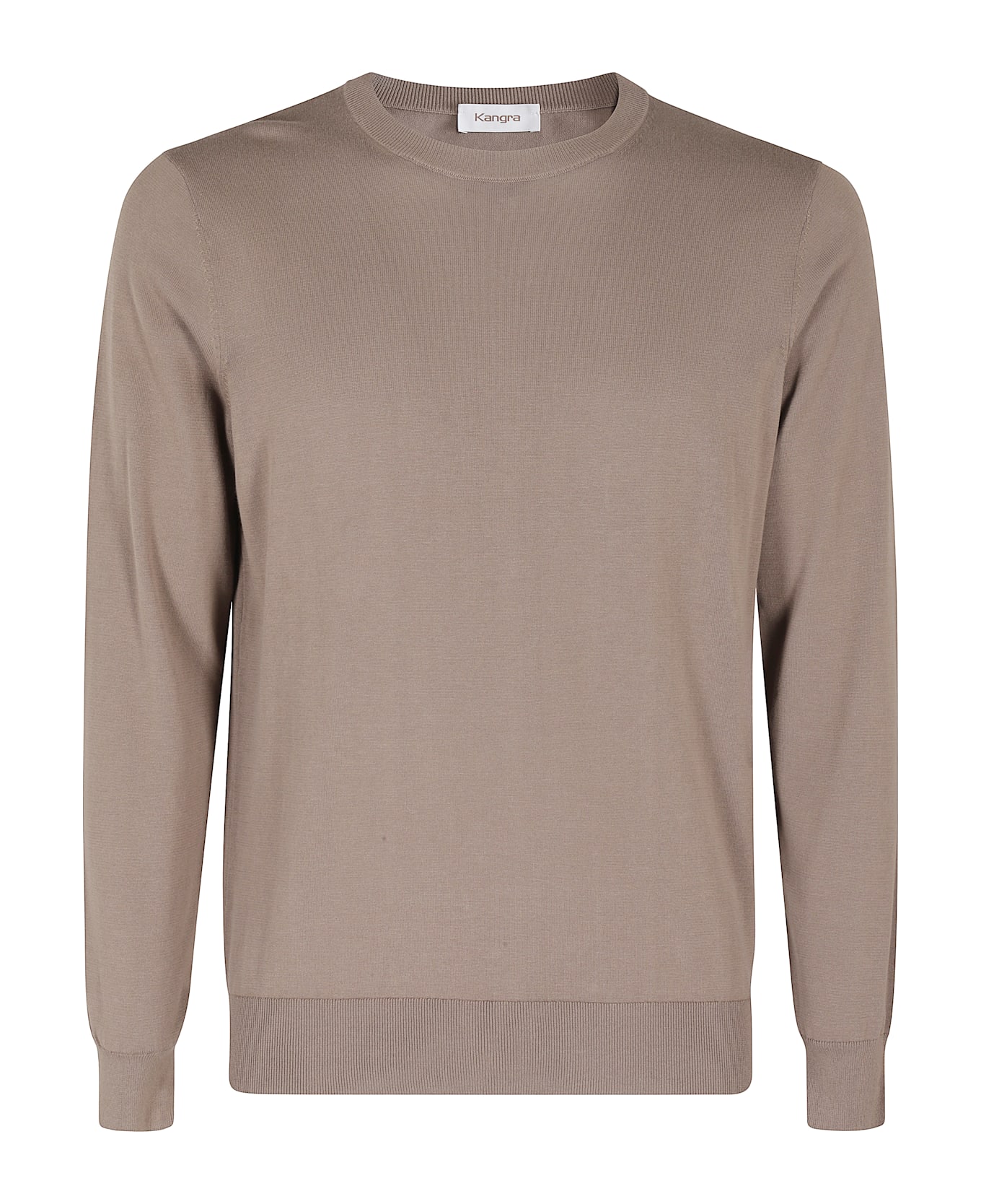 Kangra Maglia Girocollo Cotone 1filo - Tortora