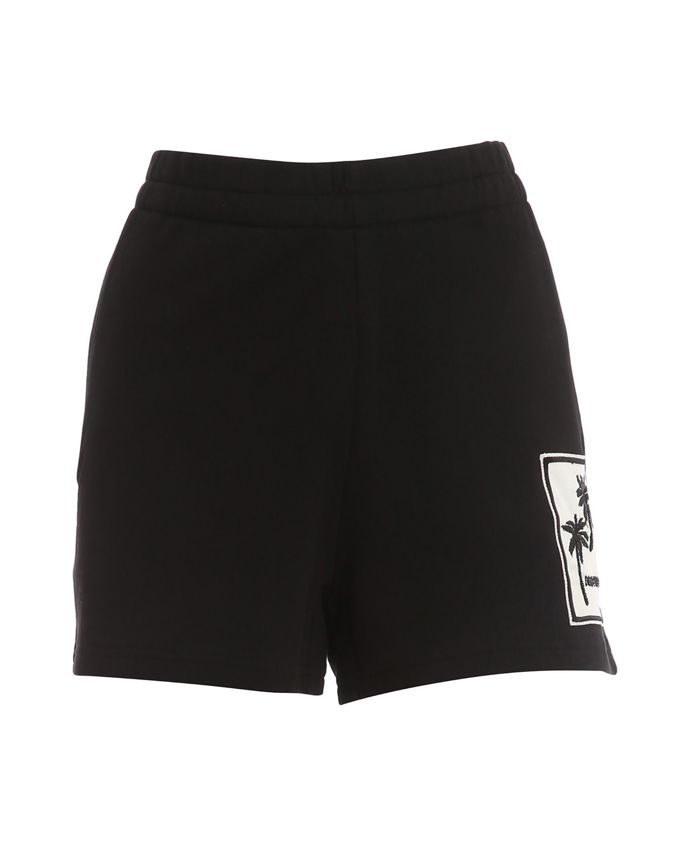 Moncler Shorts Black - Black