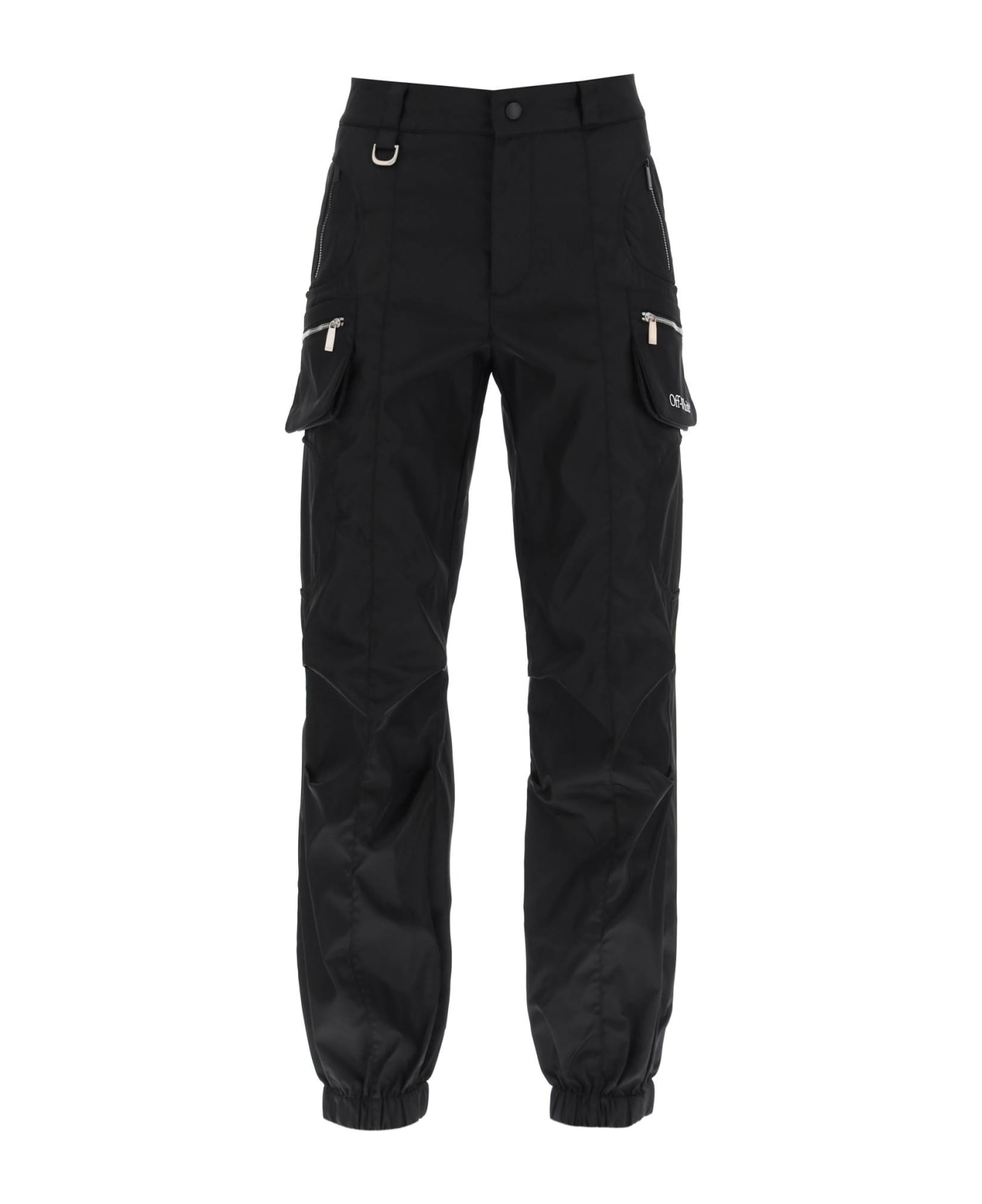 Off-White Cargo Pants - BLACK WHITE (Black) スウェットパンツ