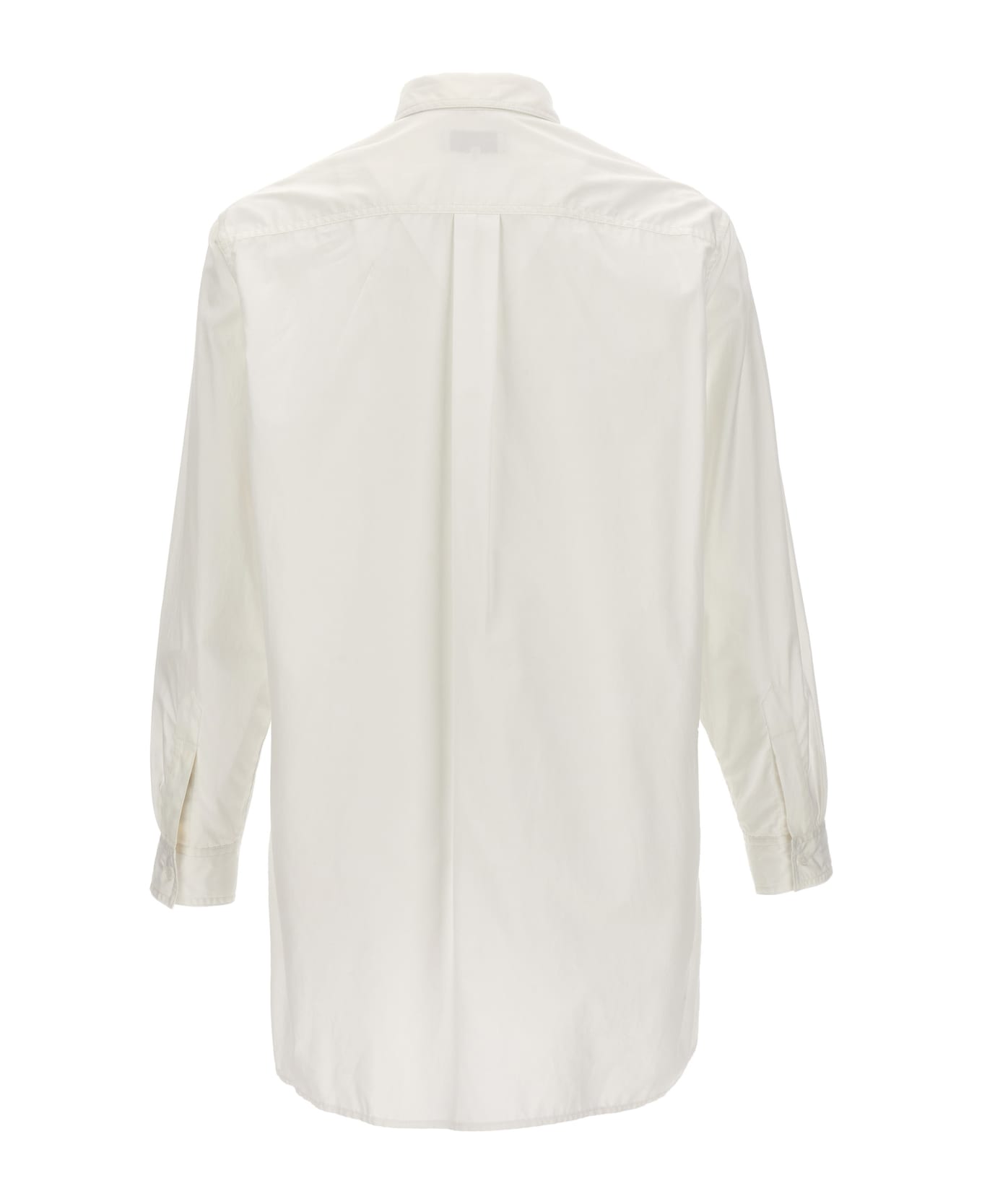 Yohji Yamamoto 'z-standard Big Chain Stitch' Shirt - White シャツ