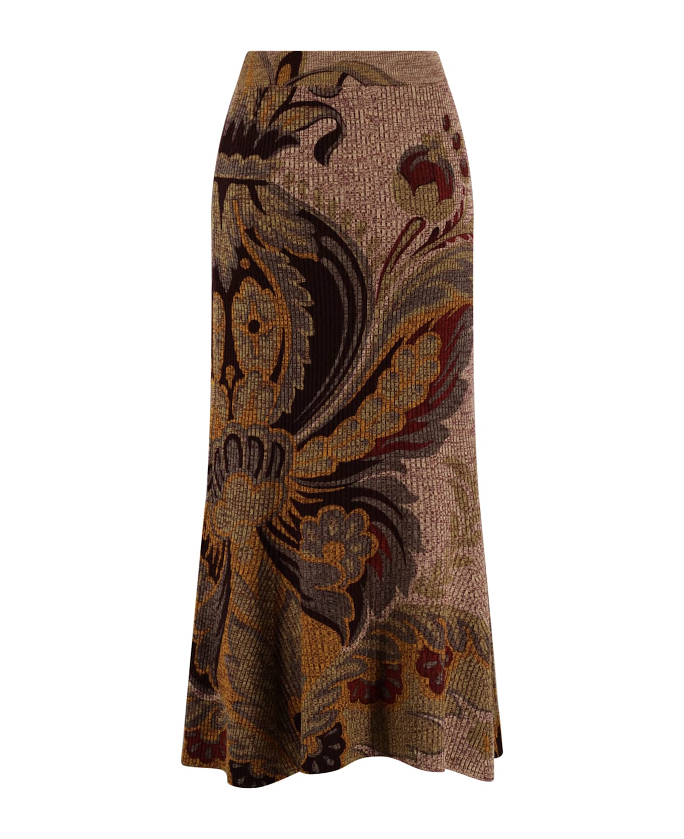 Etro Skirt To Print Floral Paisley Midi