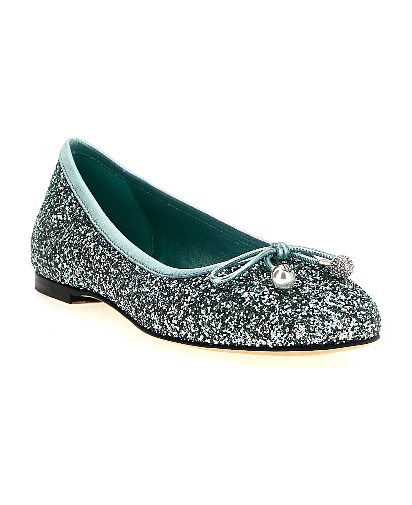 Jimmy Choo 'elme' Ballet Flats - Green