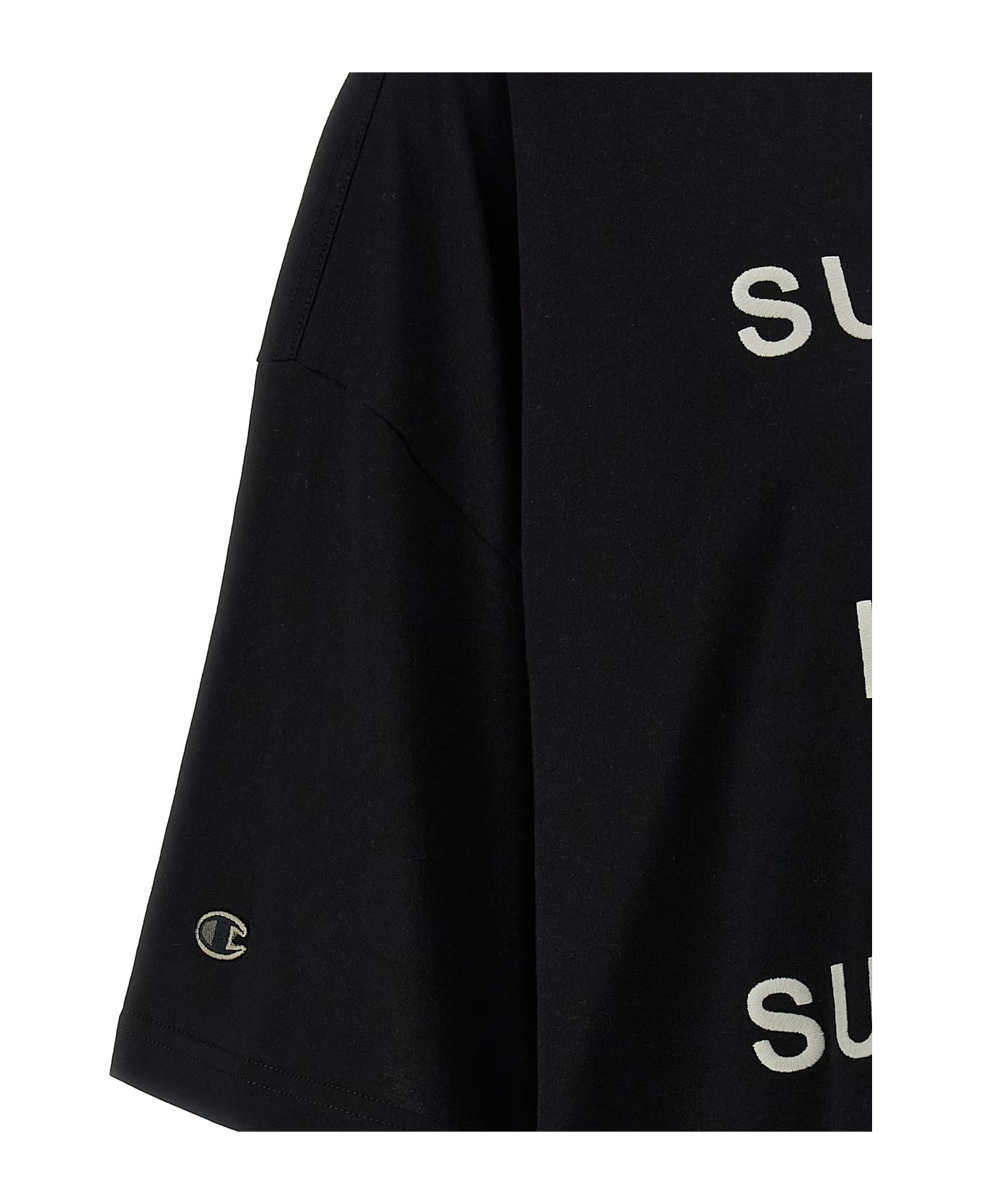 Rick Owens T-shirt Champion X Rick Owens - Black  