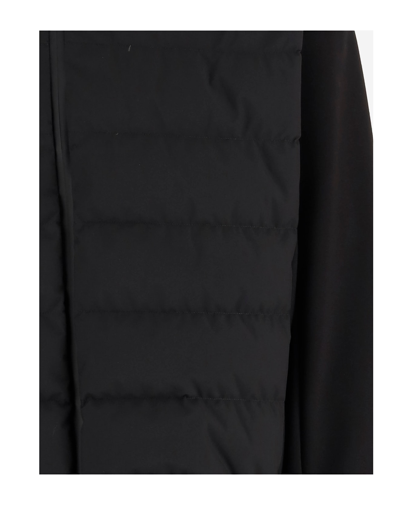Herno Padded Jacket With Hood - Black