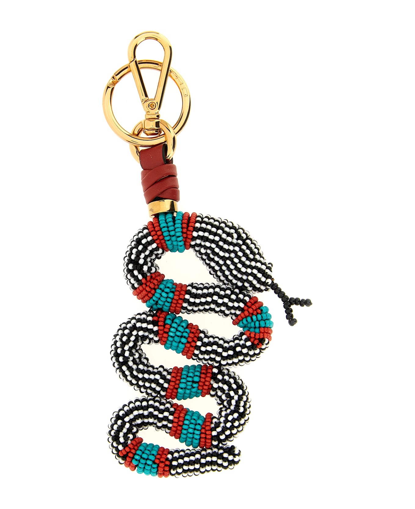 Etro 
snake
 Keyring - Multicolor