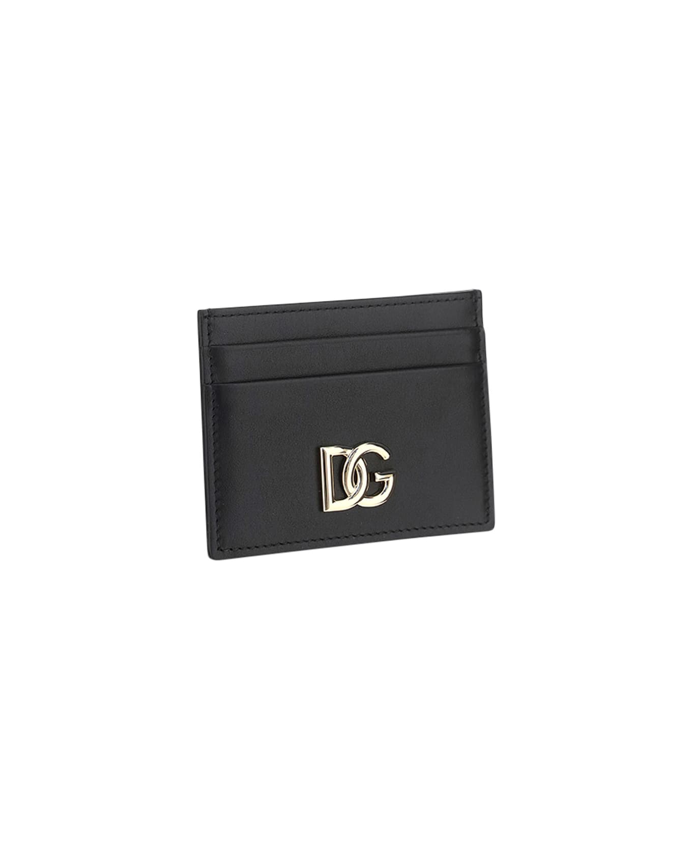 Dolce & Gabbana Smooth Leather Card Case - Nero