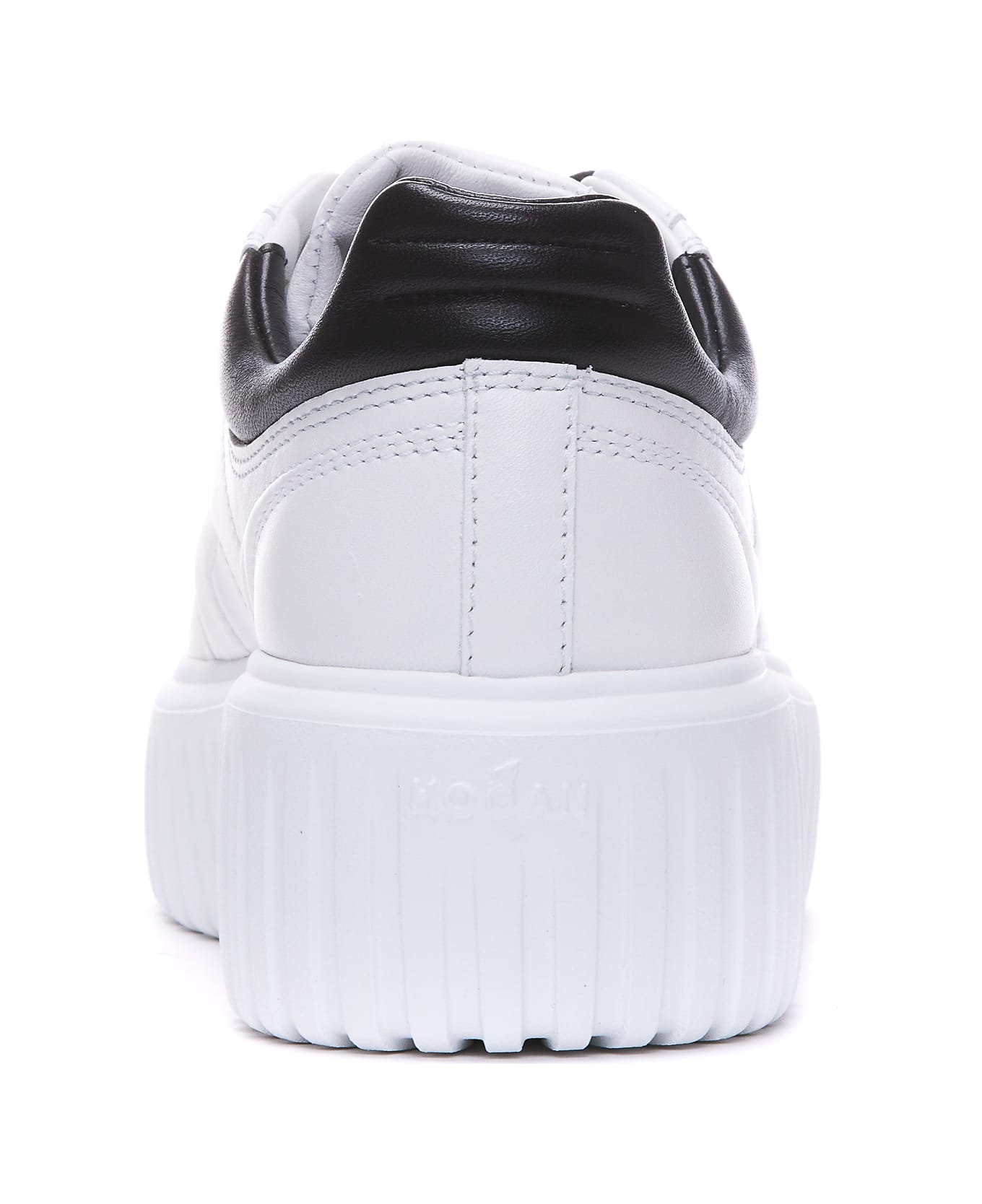 Hogan H-stripes Sneakers - Bianco Nero