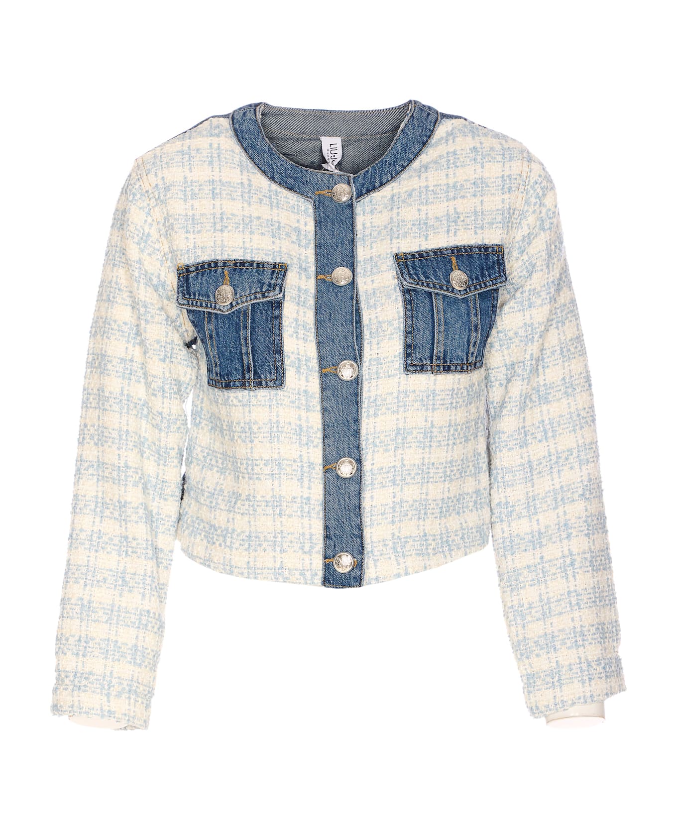 Liu-Jo Denim Jacket - White