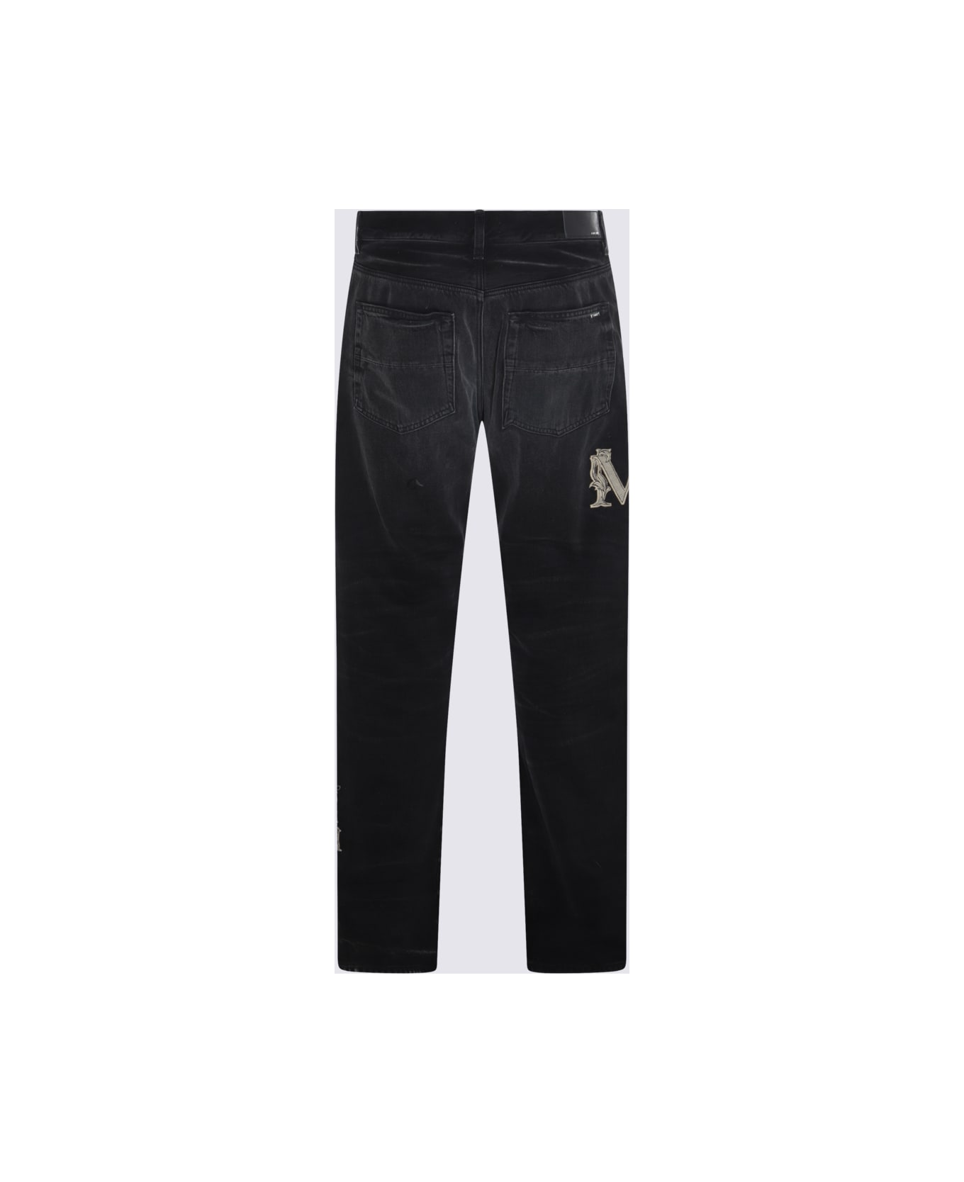 AMIRI Black Cotton Denim Jeans - Black