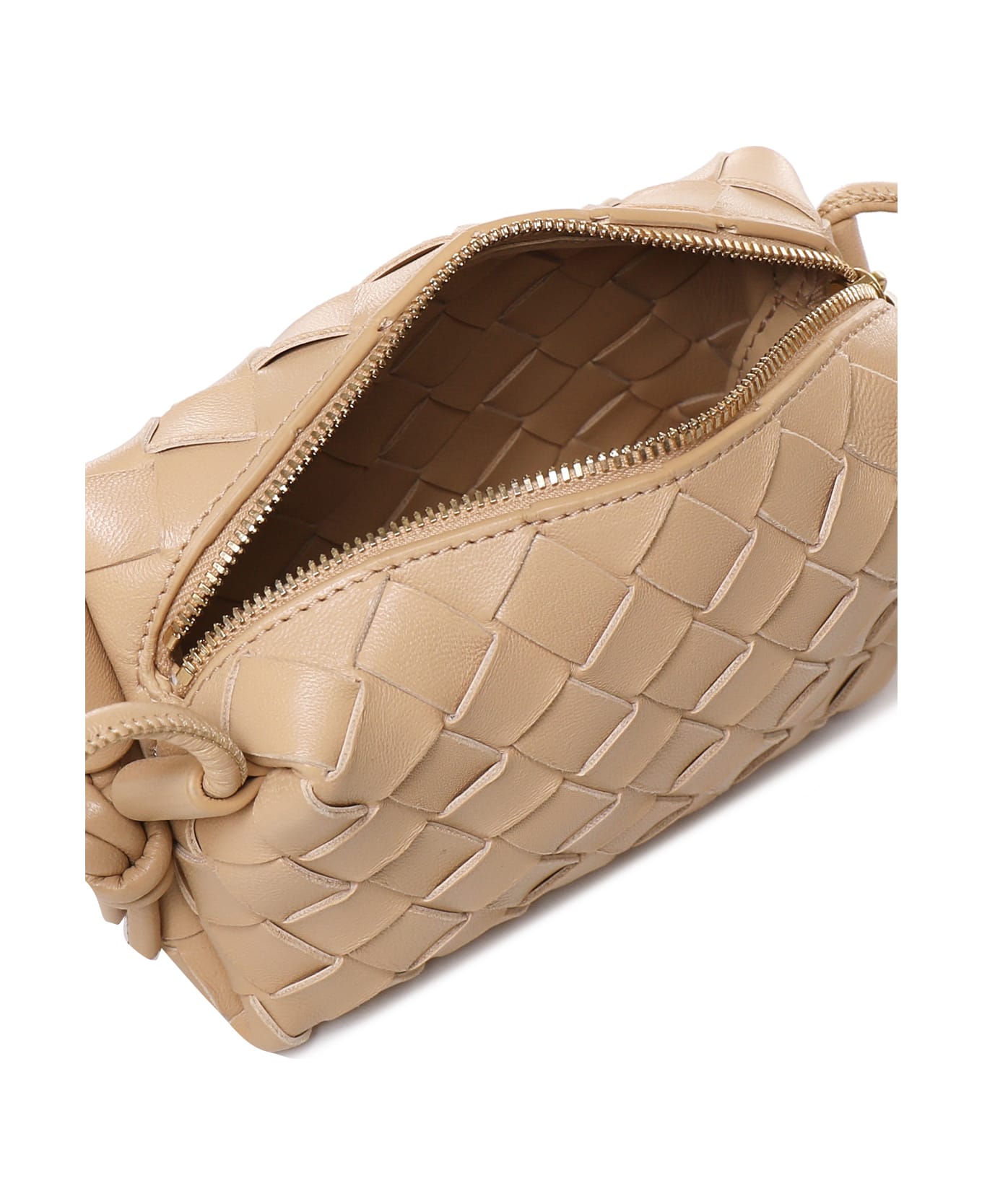 Bottega Veneta Candy Loop Camera Bag - Beige