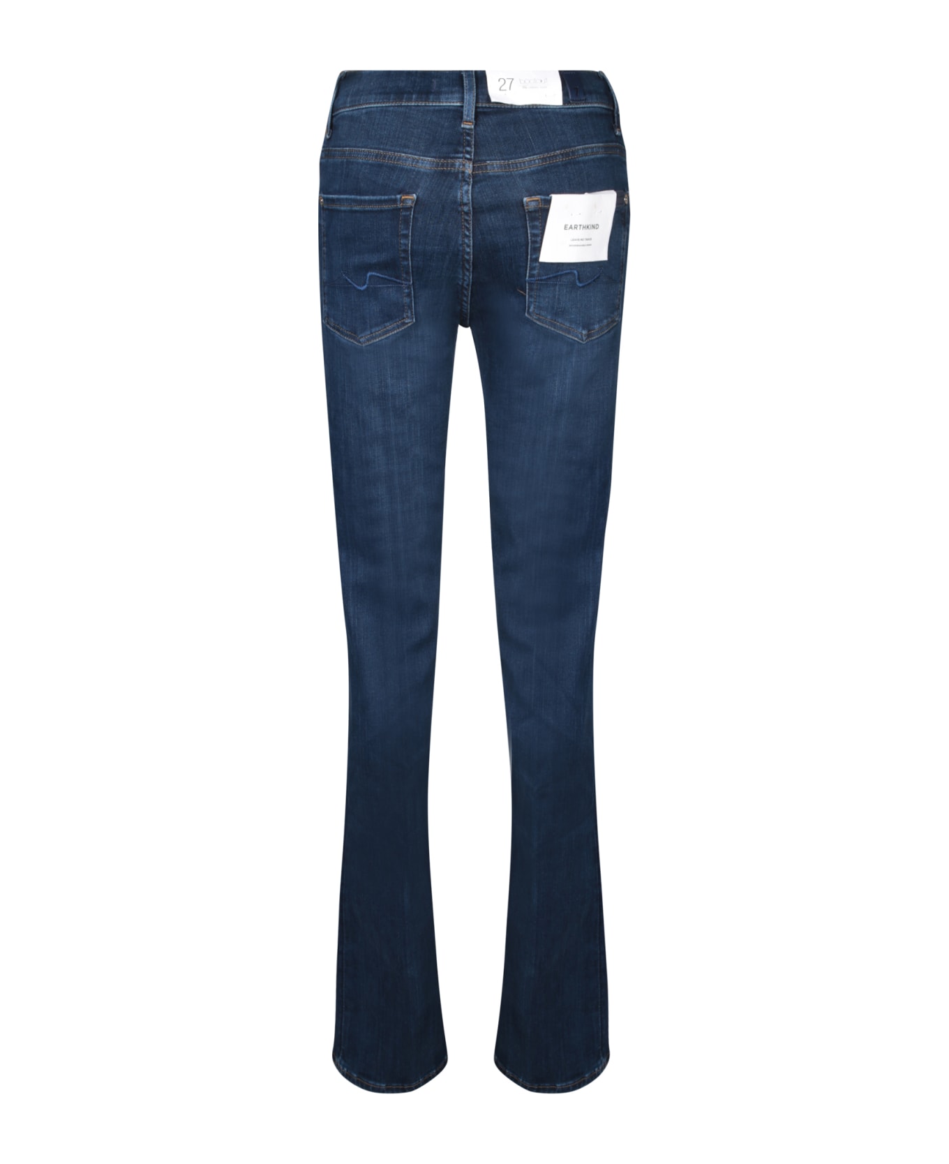 7 For All Mankind Bootcut Blue Jeans - Blue