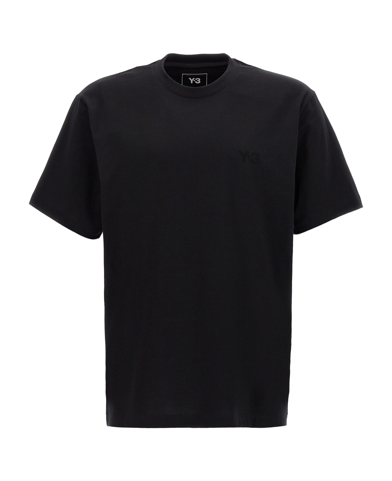 Y-3 Logo Print T-shirt - Black