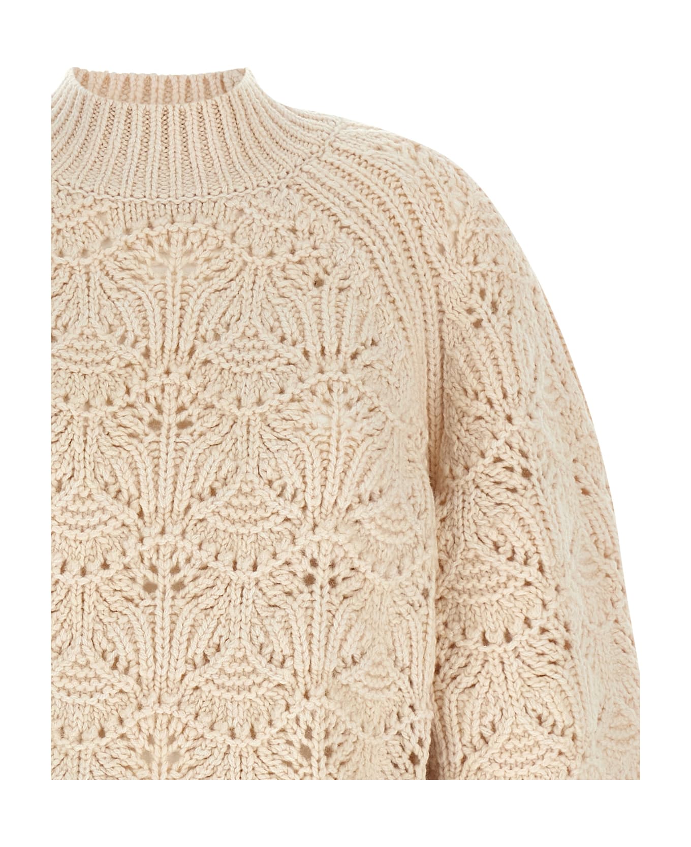 Zimmermann 
hypnotic Cable Knit
 Sweater - Beige