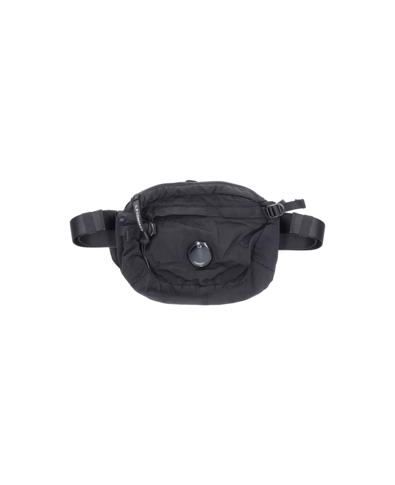 C.P. Company Logo Fanny Pack - Black