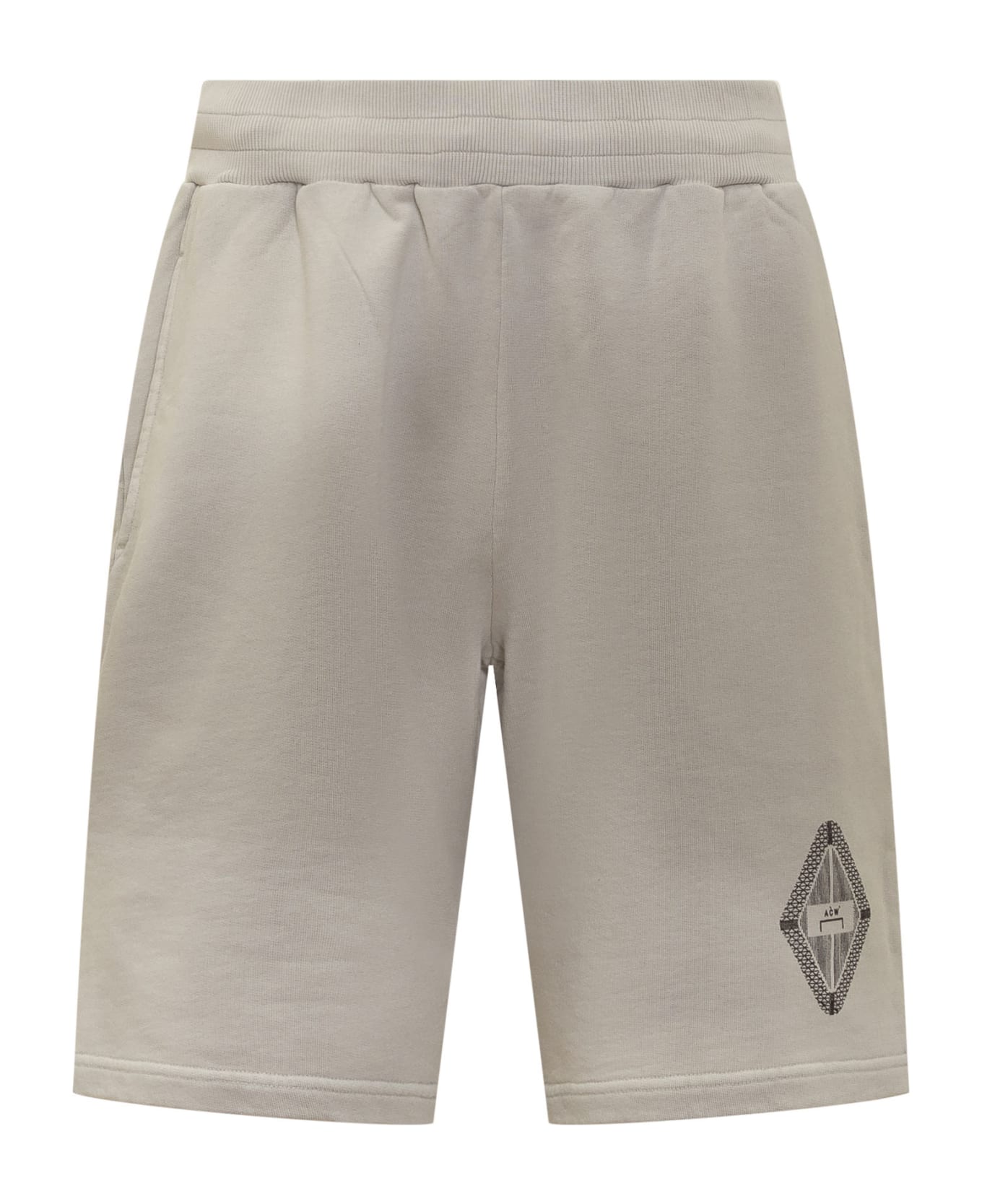 A-COLD-WALL Gradient Jersey Shorts - LIGHT GREY