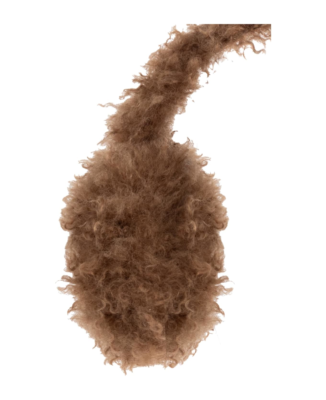 Moncler Futrzane Earmuffs - BROWN