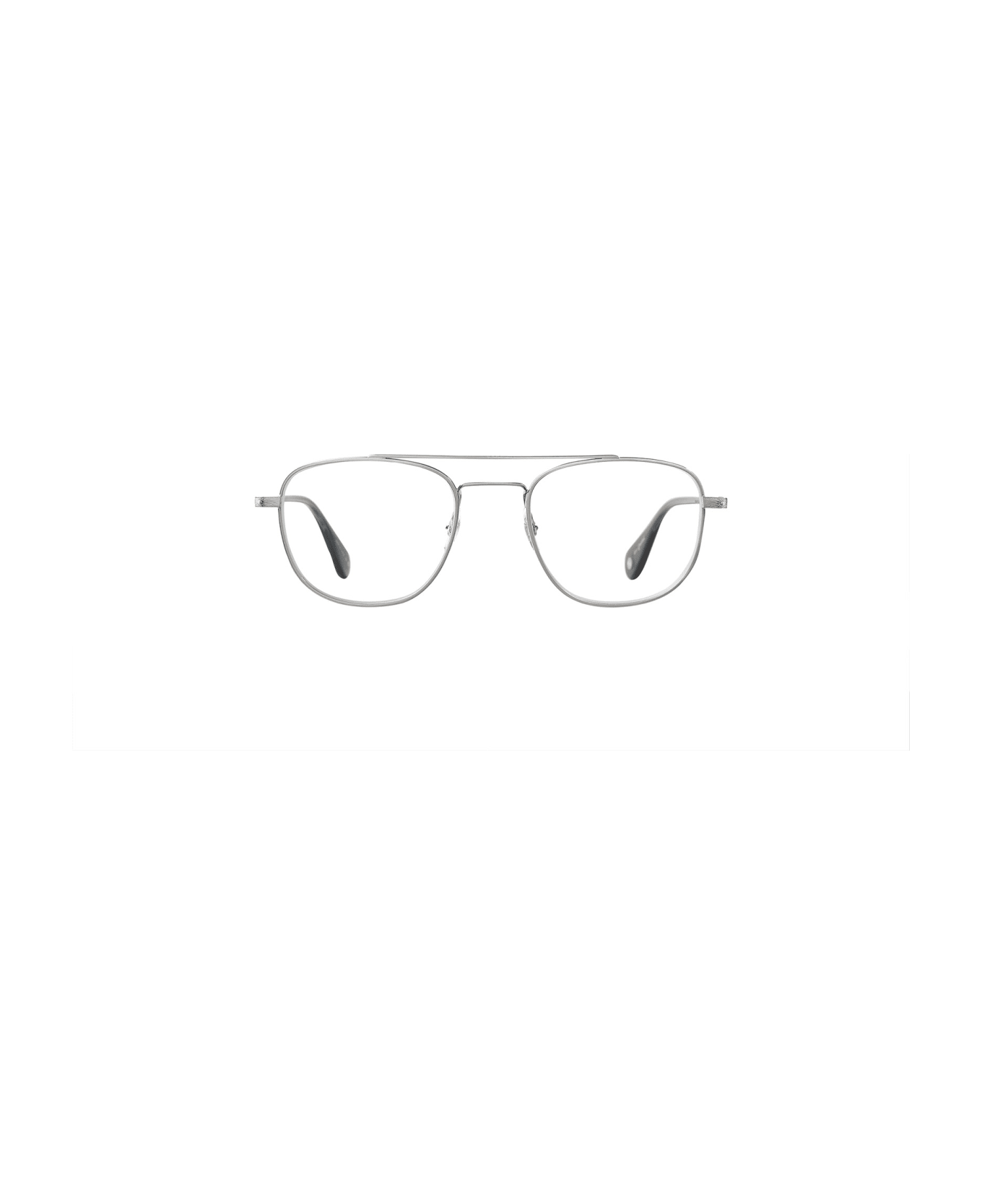 Garrett Leight Clubhouse Ii Brushed Silver Glasses - Brushed Silver